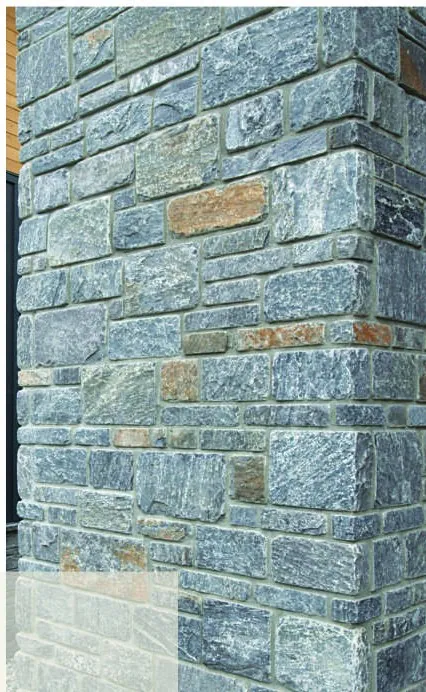 Tropical Dew Ashlar Stone on a column