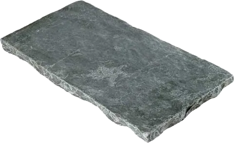 Belgian Blue Black limestone, tumbled antique finish