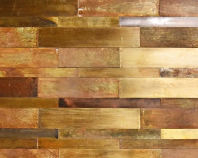 Golden Fantasy Metal Wall Panels