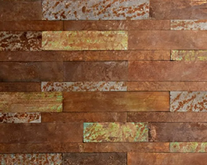 Indiana Honey Metal Wall Panels