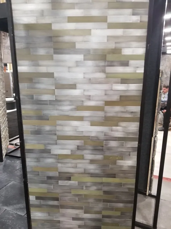 Silver Champagne Metal Wall Panels — photo 4
