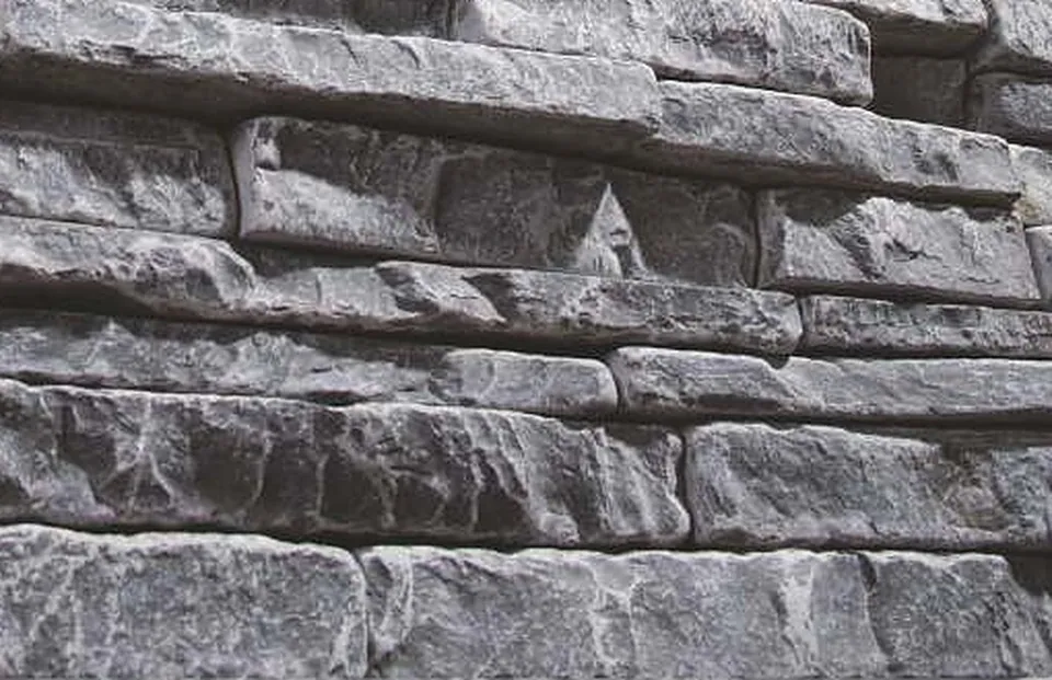 Black Beauty Rock Face (Antique) Stackstone — photo 3
