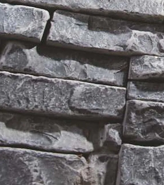 Black Beauty Rock Face (Antique) Stackstone — photo 4