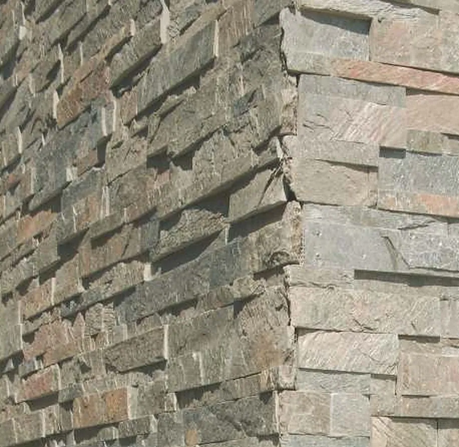 Damascus Green Split Face (2.5 cm Strips) Stackstone — photo 4