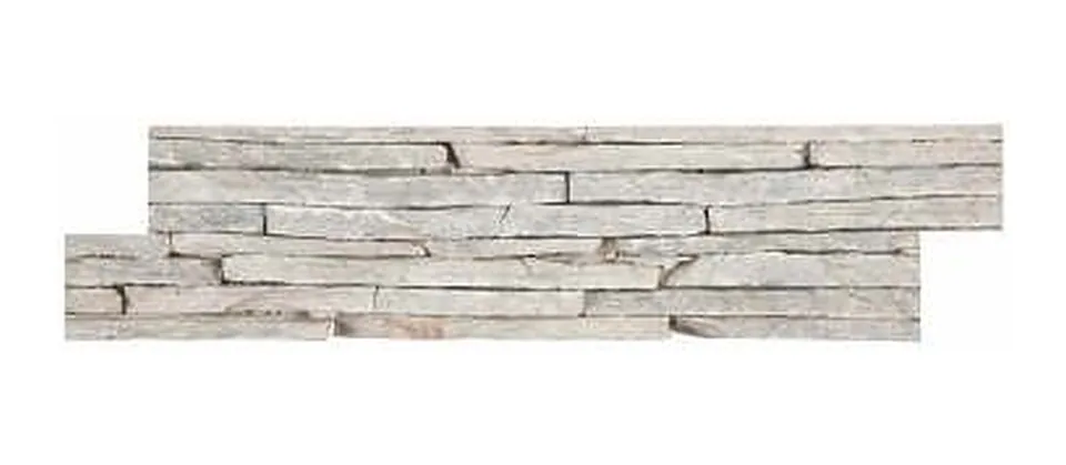 White Quartzite Rock Face Stackstone