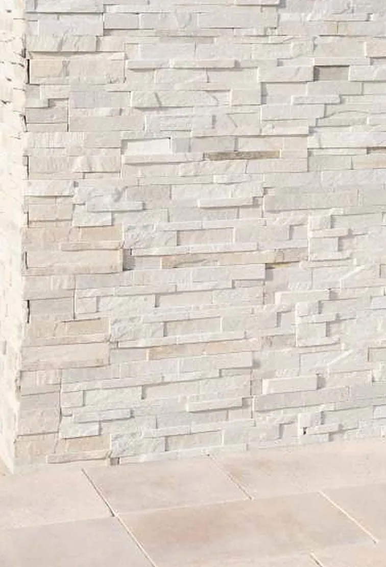 White Quartzite Stackstone — photo 5