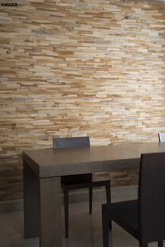 Amber Wood Wall Panels — photo 3