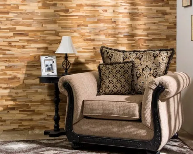 Amber Wood Wall Panels — photo 2