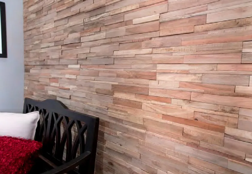 Emerald White Wood Wall Panels