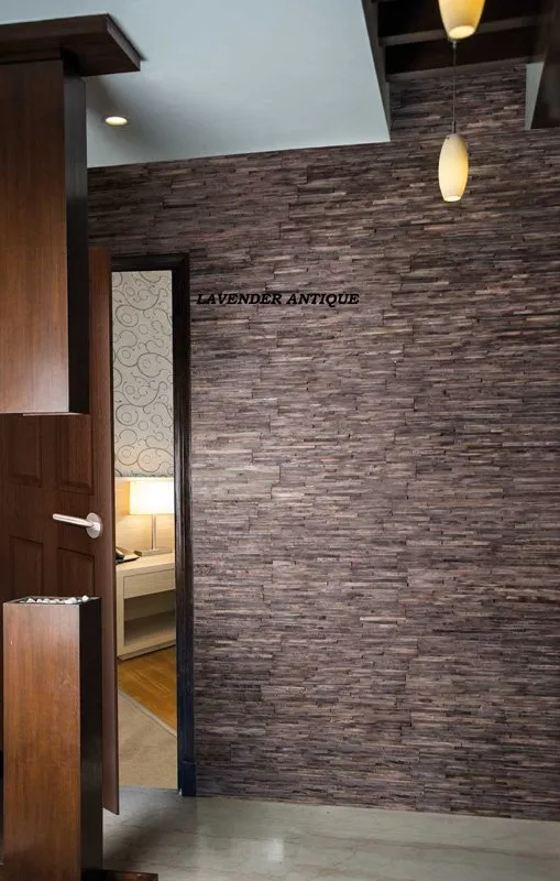 Lavender Antique Wood Wall Panels — photo 3