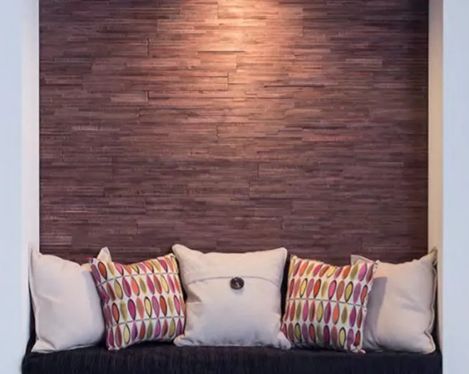 Lavender Antique Wood Wall Panels