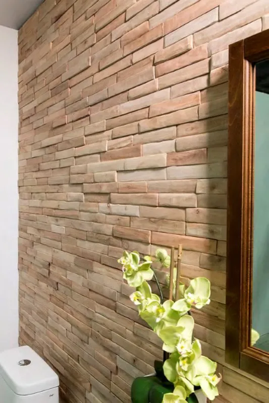 Texan Gold Wood Wall Panels — photo 3