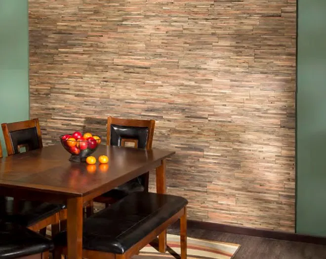 Tobacco Wood Wall Panels — photo 2